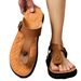 Men's Flip Flops For Summer Wear, Soft Soled Sandals With Clip On Feet, Non Slip Men's Wear-resistant Beach Sandals,_vogvips.com