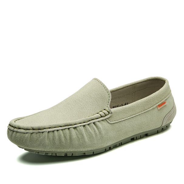 New Men's Casual Bean Shoes Trend A Slip-on Lazy Shoes Driving Foot Set Men's Shoes_vogvips.com