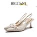 BEIJIANI 3299-5 Cross-border New Chinese Style Twisted Pointed Toe Stiletto High Heel Women's Single Strap Sandals_vogvips.com