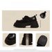 British-style Women's Leather Shoes, New Autumn And Winter 2026 Model, Height-increasing Thick-soled Black Lace-up Mary_vogvips.com