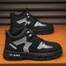 European Warm Series Men's Martin 2025 New Autumn High-top Casual Summer Youth White Shoes Mid-top Height-increasing Work Boots_vogvips.com