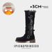 Moscow Russian Style Long Snow Boots With Fleece Lining, Warm 2025 Winter New Fluffy Cotton Shoes For Women_vogvips.com