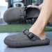 Waterproof Oil Proof Chef Lightweight Eva Men Slippers Breathable Couple Casual Outdoor Garden Clogs Beach Shoes_vogvips.com