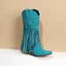 Women's Shoes Tassel Boots Retro Western Cowboy Boots 34 43 Size Retro Women's Shoes Can Be Sent On Behalf Of_vogvips.com