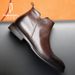 European Warm Series Trendy New Genuine Martin Men's High-top Leather Winter Plush Warm Short Boots_vogvips.com