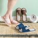 Linen Slippers For Women, Summer Indoor Non-Slip Four Seasons Home Japanese Style Couple Soft Sole Silent Cotton Linen For Men_vogvips.com