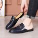 Cross-Border Plus Size European And American Shoes Men's Closed-Toe Slippers Half-Slip Sandals Outdoor Casual Versatile_vogvips.com