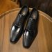Men's shoes Business dress English cowhide leather shoes men's Oxford shoes_vogvips.com