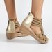 Flat Sandals Summer New Slope Water Diamond Fish Mouth Sandals Women's Soft Sole Open Toe High Heel Roman Shoes_vogvips.com