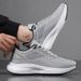 Plus Size Men's New Summer Trend Versatile Casual Sports Non-slip Breathable Wear-resistant Flyknit Running_vogvips.com