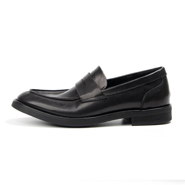 Euro Step Inner Stitching Craft Loafers Color Rubbing Vintage Leather Shoes Casual Slip-On First Layer Cowhide 1107-16_vogvips.com