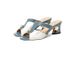 Soft Leather Comfortable Elegant French Style Women's For Outdoor Wear Summer New Breathable Chunky Heel Fashion_vogvips.com