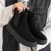 Couple Casual Chelsea Boots Thick-soled Height Increasing Tooling Boots Sleeve Martin Boots_vogvips.com