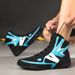 New Large Size Men's And Women's Boxing Shoes Wrestling Fighting Shoes Breathable Lightweight Sanda Training Shoes Fighting Shoes_vogvips.com