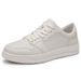 Men's Summer Air Force Shoes Top Grain Cowhide Genuine Leather Trendy Versatile Low Top Breathable Casual Shoes_vogvips.com