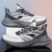 Can Be Shipped On Behalf Of Others: New Gradient Mesh Breathable Men's Sports Casual Shoes, Lightweight Soft-soled_vogvips.com