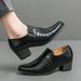 Men's Business Formal British Casual Patent Youth Work Large Size Leather Shoes 37-45_vogvips.com
