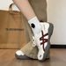 Cowhide Version~ Thick-Soled Height-Increasing Gande Training For Women 2026 New Spring And Autumn Versatile Casual_vogvips.com