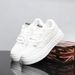 Men's Casual Sneakers Genuine Leather Platform Sports Shoes Hidden Heel Lift Versatile Spring Autumn White Couple's Height Increasing_vogvips.com