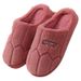 Autumn Indoor Home Couple Warm Shoes Maternity Non-Slip Fleece-Lined Men's Cotton Slippers Women's_vogvips.com