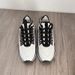 C Brand 2024 Autumn New Small Fragrance Style Panda Wave Round Toe Embroidered Sneakers Versatile Thick Sole Height_vogvips.com