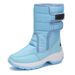 Plus Women's 2025 Winter Outdoor Leather And Fur Integrated Snow Boots 41 Cotton Shoes Women Size 42_vogvips.com