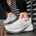 Men's Spring New Flyknit Mesh Sports Breathable Fashion Couple Casual Travel Shoes_vogvips.com
