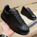 2023 New Summer Crocodile Pattern Black Men's Breathable For Running And Leisure Sports Board Shoes_vogvips.com