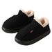2024 Warm Slippers Men, Cotton, Autumn And Winter, Indoor Home Thick Sole, Non-Slip, Couple's Fleece-Lined New Style For_vogvips.com