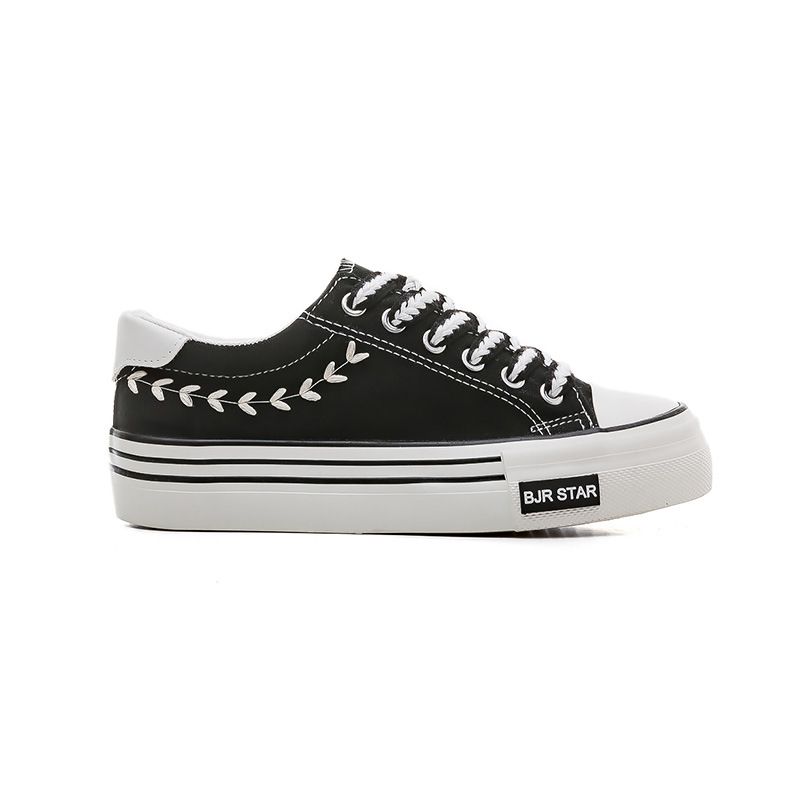 Women’s Shoes Trendy Shoes All-match Thin Niche Design Casual Breathable Canvas Shoes_vogvips.com