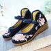 Flat Embroidered Cloth Single Women's Shoes, Mothers, Mother-in-law Mother-in-law, Gifts For Mother's Day And Mid Autumn_vogvips.com