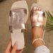 Women's Summer New Fashion Versatile Cross-strap Slip-on Slippers For Home Use, Non-slip, Cross-border Foreign Trade,_vogvips.com