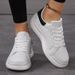 Large Size White For Both Men Women, Spring And Autumn Leather Waterproof Sports Shoes, Youth Casual Board Shoes_vogvips.com