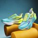 Couple Running Shoes Summer Breathable Mesh Comfotable Sneakers Lightweight Shock-absorbing Training Jogging Shoes For Men Women_vogvips.com