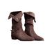 2026 Buckle Two-Way Wear Riding For Women Autumn Winter New Fashion Versatile Slimming Casual Wrinkled Martin Boots_vogvips.com