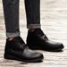 European Warm Series 2025 Autumn Winter New Cowhide Martin 47 Large Size High-top Work Boots Fashion Versatile Non-slip Trendy Shoes For Men_vogvips.com