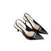 Niche Temperament Fine Heel Shallow Mouth Nude Color Spring Summer New Pointed Sandals Back Hollow High Heels_vogvips.com