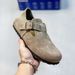 26ss Women Genuine For Leather Outdoor Wear Spring Summer Thick Sole Closed Toe Slip-On Lazy Single Shoe_vogvips.com