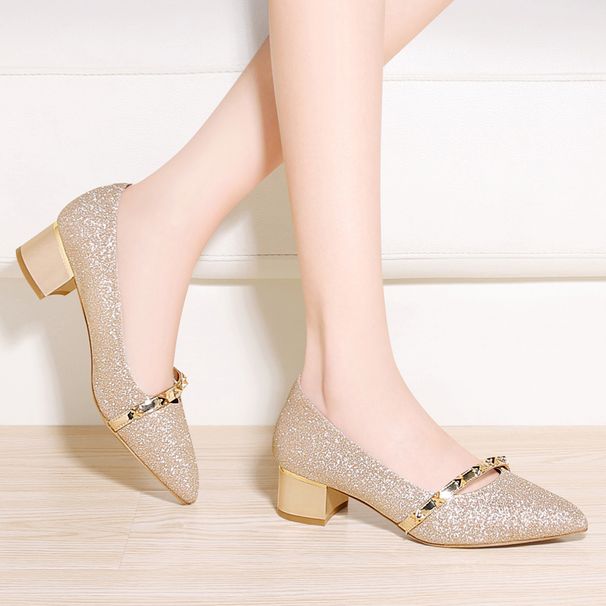 Mom's Shoes, Wedding Shoes, Women's 2025 Non Tiring Feet, Soft Leather, Soft Sole With Cheongsam Shoes, Mother-in-law Wedding Shoes, Wedding Specific_vogvips.com