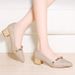 Mom's Shoes, Wedding Shoes, Women's 2025 Non Tiring Feet, Soft Leather, Soft Sole With Cheongsam Shoes, Mother-in-law Wedding Shoes, Wedding Specific_vogvips.com