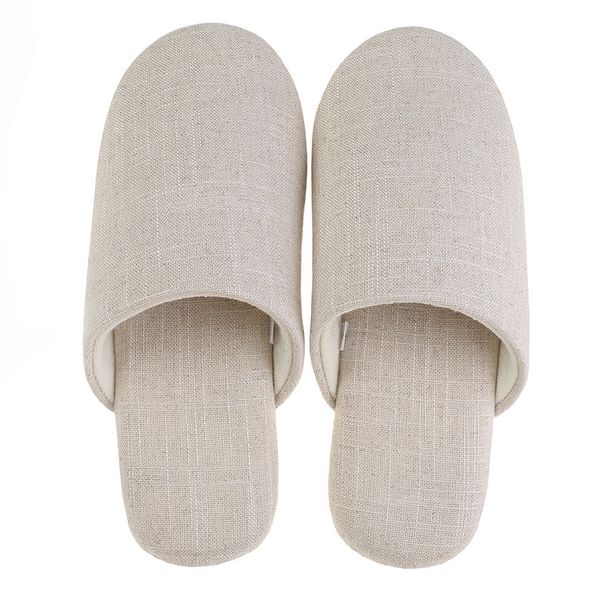 MTX Silent Women, High-End Soft Sole, Autumn And Winter Indoor Home Use, Office Wooden Floor Cotton Linen Slippers For Men_vogvips.com