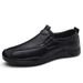 Men's Shoes Outdoor Tooling Leather Shoes Low-top Foot Bag Head Leather Surface Dress Loafer Casual Shoes_vogvips.com
