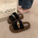 Internet Celebrity High-End Fuzzy For Women, Outdoor Wear, 2025 New Autumn And Winter Thick-Soled Height-Increasing Lamb_vogvips.com