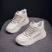 Ins Korean Version New High Top Dad For Women Autumn Student Sports Running Casual Shoes Height Increasing Q030_vogvips.com