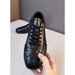New Men's Guangzhou Casual Sports Fashion Versatile Cowhide Handmade Woven Lace-up Business Sneakers Leather Shoes 8206_vogvips.com