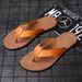 Simple Casual Flip Flops For Men Comfy Beach Sandals Summer Non-Slip Flats Indoor Outdoor Male Slippers Quick Dry Men's_vogvips.com