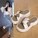 Summer Sandals Women, Niche 2025 New Model, Thick-soled Sandals, Soft-soled Women's Slippers, Non-slip And Suitable For_vogvips.com
