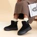 Inner Height Snow Boots, Women's Large Cotton Shoes, Martin Boots, Casual Shoes_vogvips.com