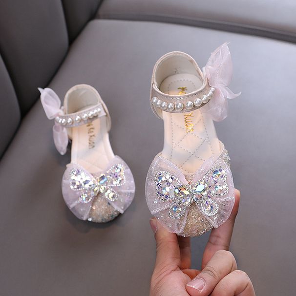 Baby Girl Girl Girl Princess Diamond Single Shoe Shoes Dance Show Shoes Sandals_vogvips.com
