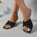 plus Size Women's High Heeled Sandals Elegant Style Summer Fashion_vogvips.com